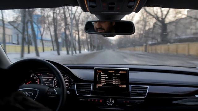 Поездка на Audi A8. Test Drive