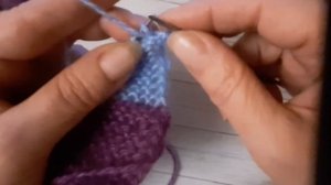 Плед «десять петель»: отличный способ использовать остатки пряжи.