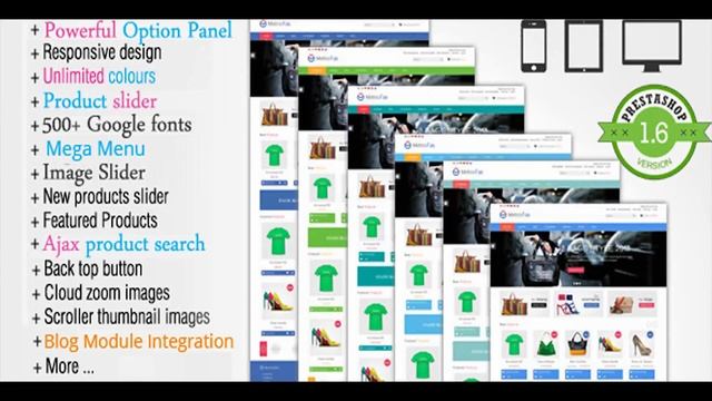 MetroFas - Responsive PrestaShop Theme | Themeforest Website Templates and Themes смотреть онлайн