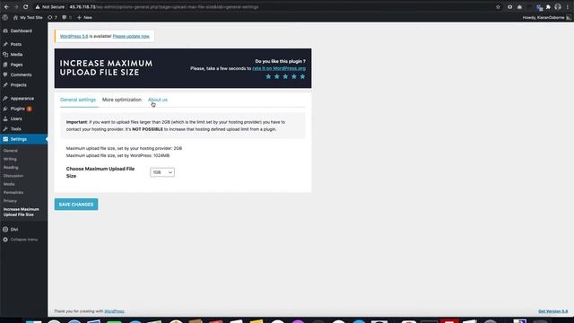 Wordpress - Change File Uploads Size Limit смотреть онлайн