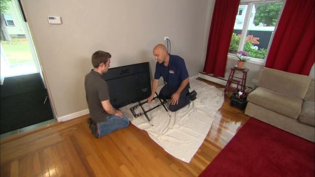 How to Hang a Flat-Screen TV | Ask This Old House смотреть онлайн