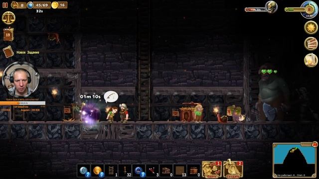 Одинокая гора, ЧТО ЭТО?! Lonely Mountain Craft The World New DLC #1 - стрим смотреть онлайн