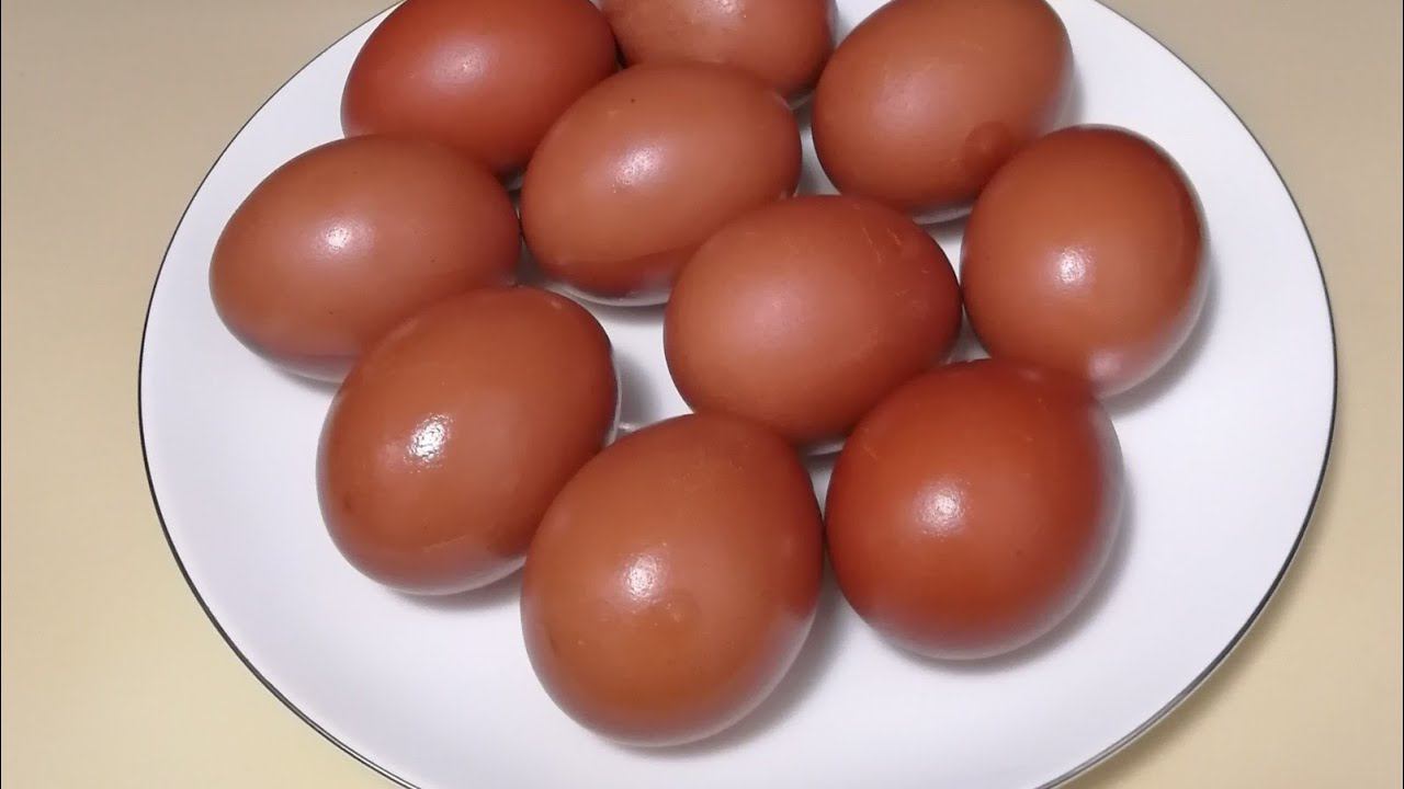 Как покрасить яйцо в луковой шелухе. смотреть онлайн