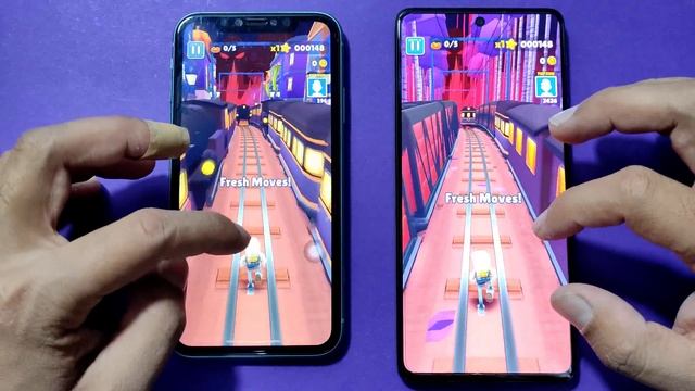 iPhone 11 (IOS 14) vs Samsung Galaxy A71 (Android 10) Speed test - WHAT A BATTLE! смотреть онлайн