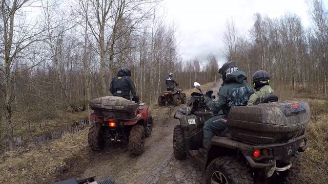 Спорт - Квадротуризм. Прохват по заброшенной дороге вдоль мест боевой славы под Ленинградом смотреть онлайн
