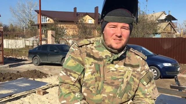 Как сделать гаражные ворота!Гаражные ворота своими руками! смотреть онлайн