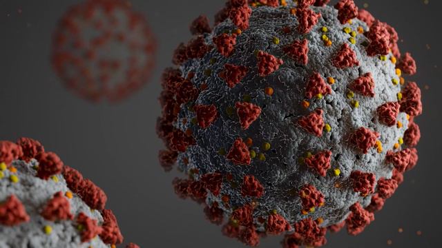 SARS-COV-2 virus animation preview смотреть онлайн