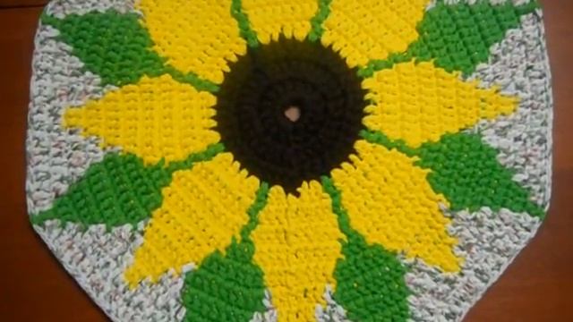 Коврик "Подсолнух. "Уралочка - искусница смотреть онлайн