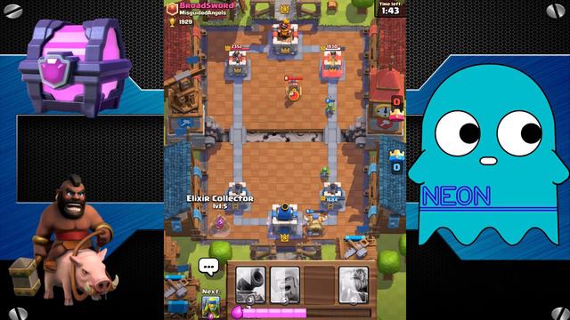 Clash Royale | Arena 6 - Royal Giant and Goblin Hut смотреть онлайн