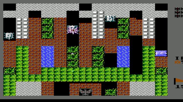 20 Maps (Battle City Hack) (NES, 1985) Уровень 15 смотреть онлайн