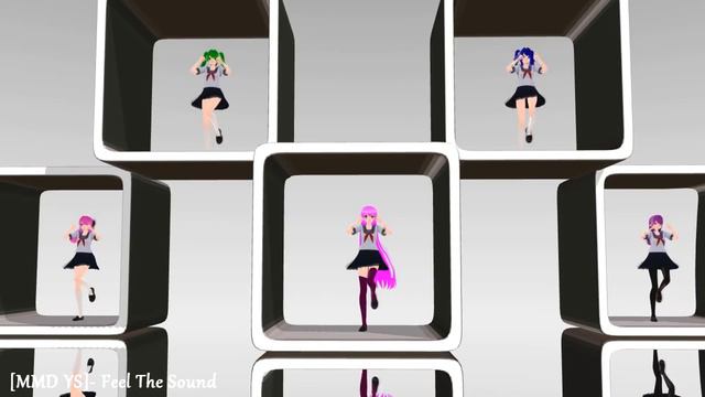 【MMD】Yandere Simulator- Feel The Sound смотреть онлайн