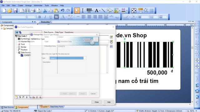 Hướng dẫn liên kết từ file excel vào phần mềm Bartender смотреть онлайн