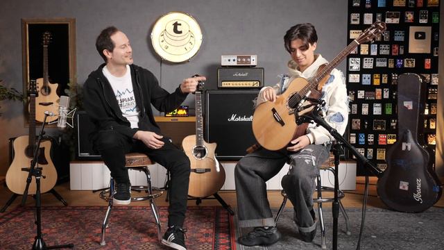 Marcin Patrzalek Interview | Ibanez MRC10-NT Signature | Percussive Guitar Tutorial | Thomann