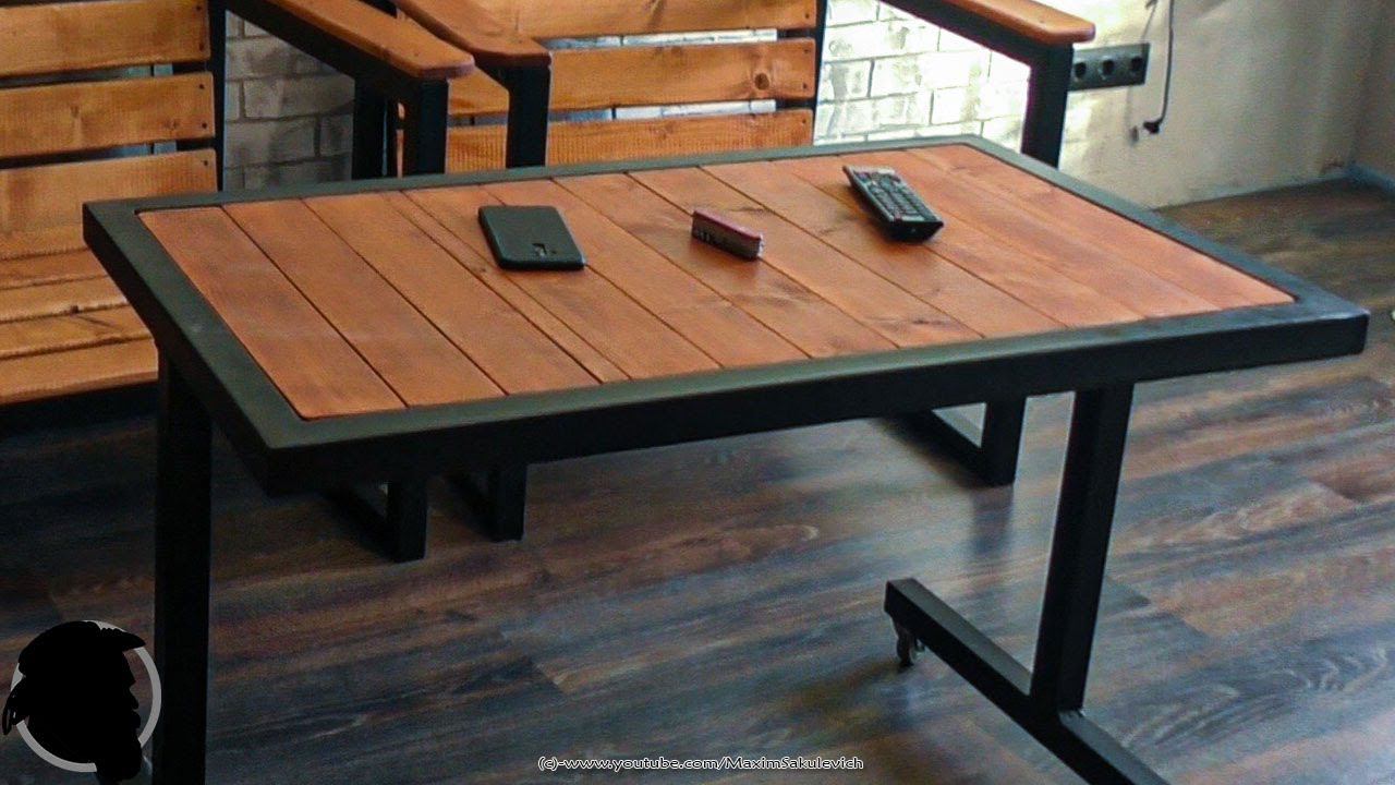 Столик в стиле Лофт Своими Руками Легко и Просто смотреть онлайн