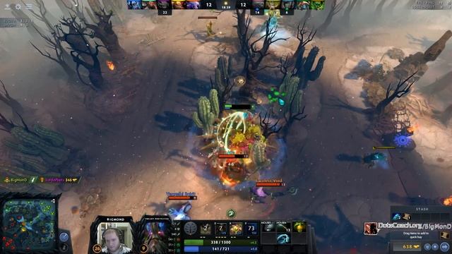 Dota 2 BigMonD Plays Treant Protector (Stream) смотреть онлайн