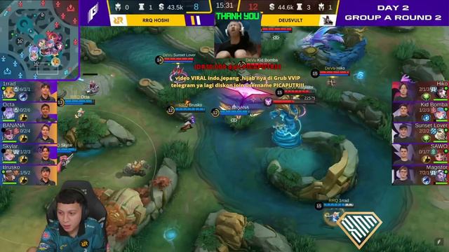LAYLA LATE GAME NI BOSS !!! RRQ HOSHI VS DEUSVULT MATCH 3 GAME OF THE FUTURE !!! смотреть онлайн