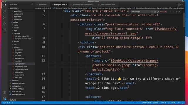 Bootstrap 5 Corporate Full Build: Build Homepage (Part 30) смотреть онлайн