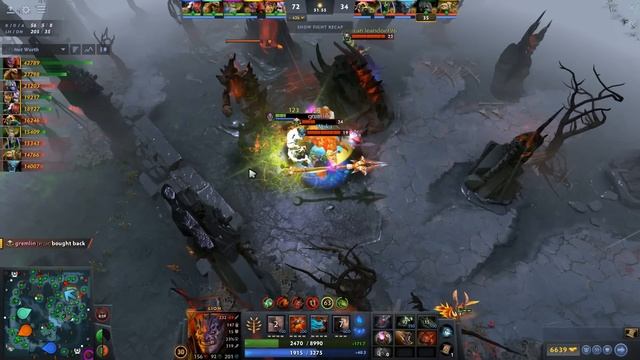 119 Finger of Death Stacks Lion 109 Kills World Record - Dota 2 Gameplay смотреть онлайн