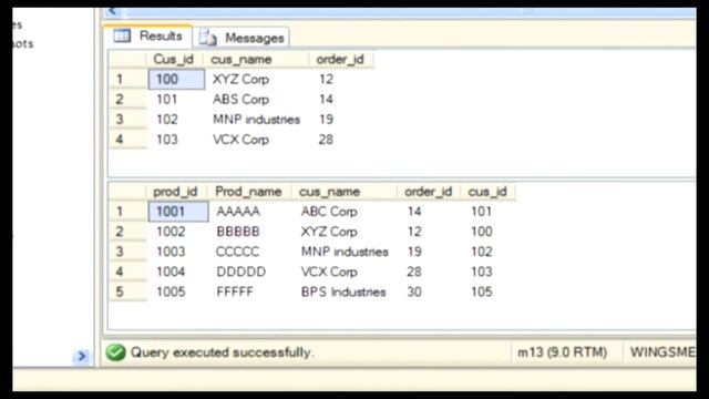Outer Join SQL || Learn SQL-SERVER in English || On Screen Training смотреть онлайн