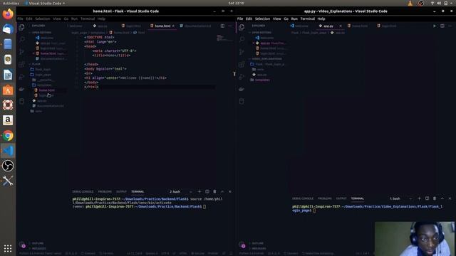 Mini Project: Login Page with Flask (Beginner Friendly) 2 смотреть онлайн