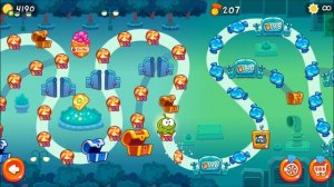 БУКА и Ам Ням #11 Cut the Rope 2. Кид и конфетный монстры - Лямзи, Тося и Блюз - пурумчата