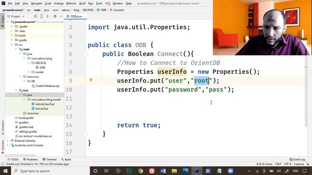 32 Modern Java Web create user into orientdb, java properties with user, pass смотреть онлайн