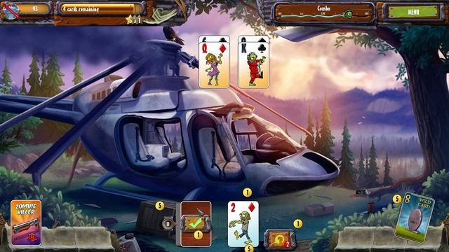 Zombie Solitaire 2 Chapter 2 Gameplay no commentary смотреть онлайн