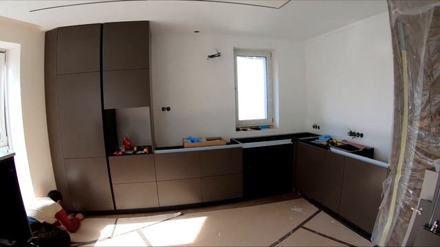 Кухня за 25 дней / Обзор крашеной кухни из мдф на заказ смотреть онлайн