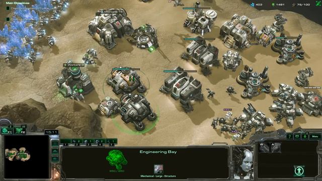 StarCraft: Mass Recall v6.2 - The Iron Fist 04 - Assault on Korhal смотреть онлайн