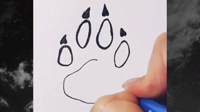 Черно-белые рисунки для срисовки. Идеи для арт бука | Как нарисовать простой рисунок для начинающих смотреть онлайн