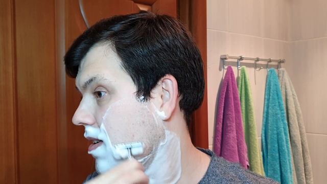 Бритьё. Cтанок Carbon Shaving Cx-316L, мыло и лосьон KatrineDO "Золотистый", Treet DURA Sharp, Yaqi смотреть онлайн