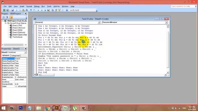 How to Unprotect an Excel Sheet смотреть онлайн