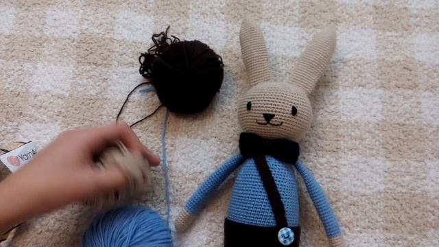 Заяц амигуруми крючком от Katkarmela смотреть онлайн