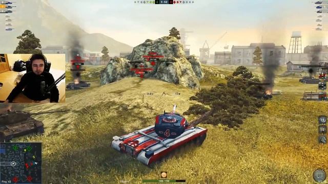 WoT Blitz -Три боя на Т34 1776 Independence. Танки черной пятницы - World of Tanks Blitz (WoTB) смотреть онлайн