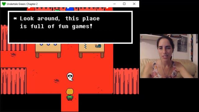 Bettina Plays Undertale Green: Chapter 2 смотреть онлайн