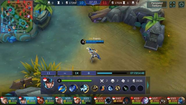 Top Global Zilong MANIAC FLICKER SPELL Game Play смотреть онлайн