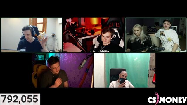 ФИНАЛ ИГР ГАБАРА НА ТВИЧЕ У ЭВИЛОНА ft. (steel, modestal, exile, zloy) смотреть онлайн