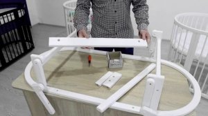 Как собрать маятник под овальную кроватку.SmartBed.IngVart