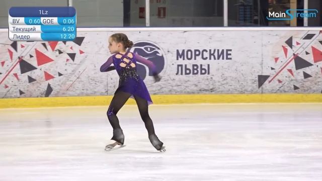 Мария Смирнова - Произвольная программа. Соревнования "Медаль для мамы". 2 место! смотреть онлайн