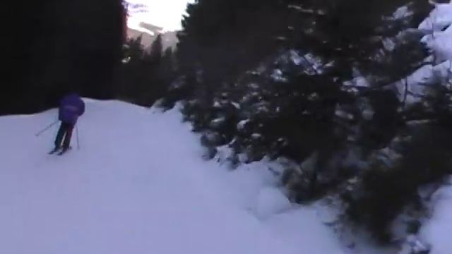 Austria 2008 Ahorn (длинная трасса с г/лыжником) смотреть онлайн
