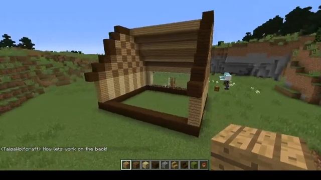 Minecraft Tutorial: How to build StampyCat's house from Minecraft Story mode PART 1 смотреть онлайн