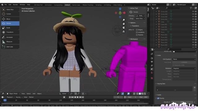 ROBLOX GFX TUTORIAL 2022 *BEGINNERS* BLENDER 3.1 смотреть онлайн