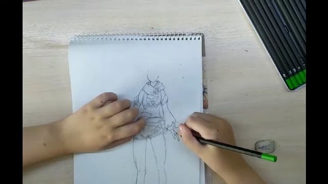 Рисуем Янь Фей из Genshin impact смотреть онлайн