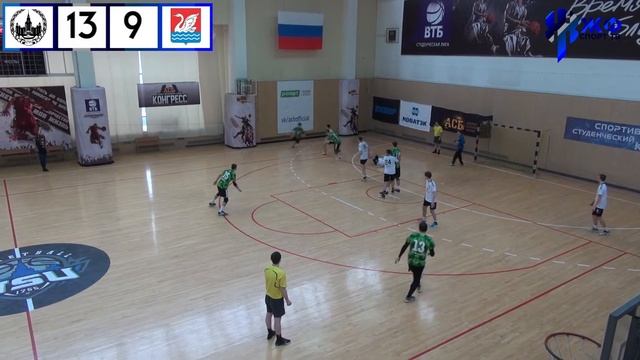 Гандбол. Чемпионат Москвы. МГУ-1 - Салют смотреть онлайн
