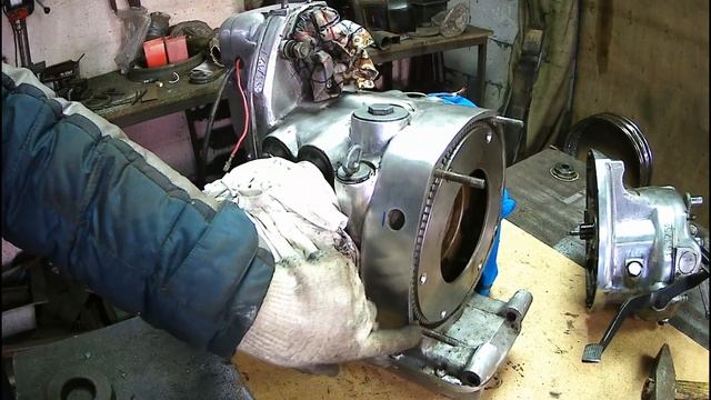 Установка стартера ВАЗ 2110 на мотоцикл Урал или как не закосясячить картер? смотреть онлайн