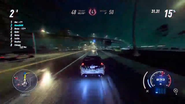 Losing Heat 5 Cops in NFS Heat for Ken Block смотреть онлайн