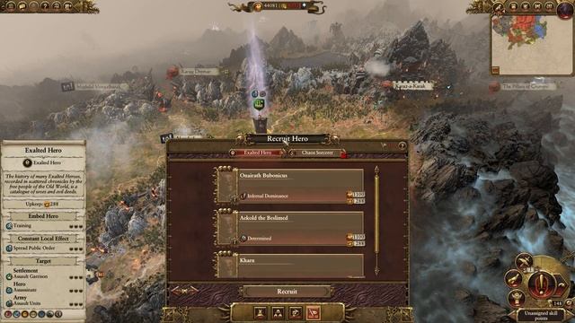 THE ARRIVAL OF THE GREAT DECEIVER (+CINEMATIC) - P17 Chaos lets play - Total War: Warhammer 2 - SFO смотреть онлайн