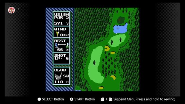 Switch NES Games #23-A - NES Open: Tournament Golf смотреть онлайн