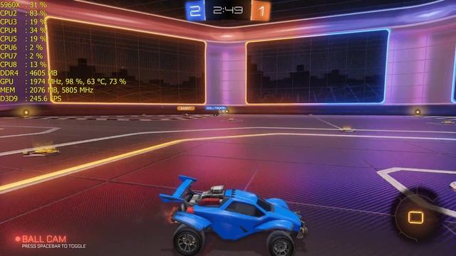 Rocket League 4K UltraHD Gtx 1080 TI Gameplay 5960X смотреть онлайн