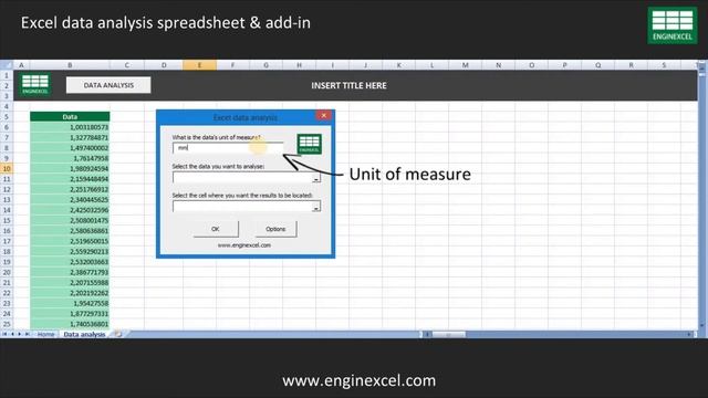 Excel Data Analysis | EnginExcel Free Spreadsheets смотреть онлайн